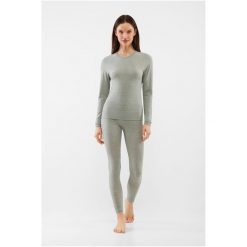 Bielizna damska VIKING Sigrid Lady Set Bamboo. Szara bielizna sportowa Viking, bez wzorów. Za 239.90 zł.