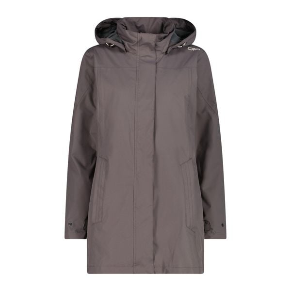 Płaszcz damski turystyczne CMP 39X6646. Zielone płaszcze CMP, xl, bez wzorów, z materiału, z kapturem. Za 344.00 zł.