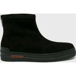 Gant - Botki Maria. Czarne botki GANT, bez wzorów, z gumy, bez obcasa, na obcasie, bez zapięcia. W wyprzedaży za 469.90 zł.
