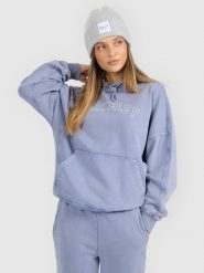 4F Bluza dresowa nierozpinana z kapturem damska - niebieska S. Niebieskie bluzy 4f, s, bez wzorów, z bawełny, z kapturem. Za 179.99 zł.
