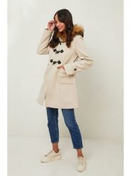 L'armoire de Suzette Płaszcz przejściowy w kolorze kremowym rozmiar: 36. Brązowe płaszcze L'armoire de Suzette, l, bez wzorów, bez kaptura. Za 130.99 zł.