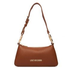 Torebka LOVE MOSCHINO. Brązowe torebki klasyczne Love Moschino, bez wzorów, bez dodatków. Za 859.99 zł.