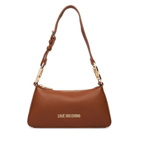 Torebka LOVE MOSCHINO. Brązowe torebki klasyczne Love Moschino, bez wzorów, bez dodatków. Za 560.99 zł.