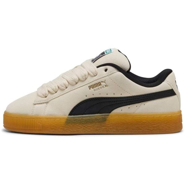 Buty sportowe Puma Suede Xl Dark Risk. Brązowe obuwie sportowe Puma, ze skóry ekologicznej, bez zapięcia, na fitness i siłownię, Puma Suede. W wyprzedaży za 395.80 zł.