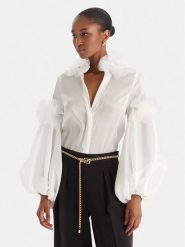 Babylon Koszula S00303 Biały Regular Fit. Białe bluzy Babylon, s, bez wzorów, z syntetyku, bez kołnierzyka, bez ramiączek. Za 1,259.00 zł.