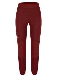 Salewa Legginsy funkcyjne "Alpine Hemp" w kolorze bordowym rozmiar: 38. Czerwone legginsy Salewa, bez wzorów. Za 184.89 zł.