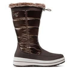 Śniegowce Caprice. Brązowe trapery i śniegowce Caprice. Za 449.99 zł.