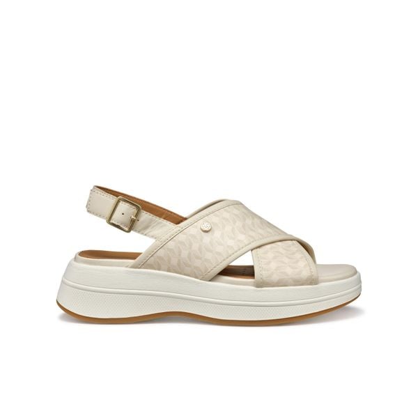 Sandały damskie Geox Spherica Ecub-3 S B. Brązowe sandały Geox, bez wzorów, bez obcasa, bez zapięcia. W wyprzedaży za 465.60 zł.