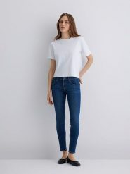 MAVI Dżinsy "Merly" - Skinny fit - w kolorze granatowym rozmiar: W29/L28. Niebieskie jeansy Mavi, l, bez wzorów. Za 194.95 zł.