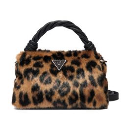 Torebka Guess. Brązowe torebki klasyczne Guess, z aplikacjami, bez dodatków. Za 509.99 zł.
