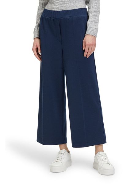 BETTY & CO Kuloty w kolorze granatowym rozmiar: 44. Niebieskie spodnie materiałowe Betty & Co, bez wzorów. Za 99.80 zł.