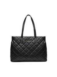 Valentino Torebka Ocarina VBS3KK10R Czarny. Czarne shopper Valentino, bez wzorów, ze skóry, bez dodatków. Za 499.99 zł.