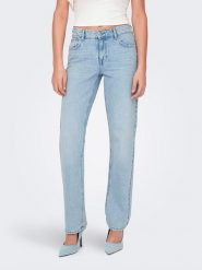 ONLY Dżinsy - Regular fit - w kolorze błękitnym rozmiar: W31/L32. Niebieskie jeansy Only, l, z aplikacjami. Za 87.81 zł.