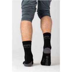 Skarpety 2-pak SUPER.NATURAL SN Cosy Socks 2-Pack. Czarne skarpety super.natural, bez wzorów. Za 149.10 zł.