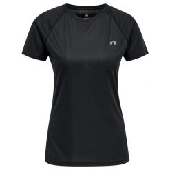 Damski tank top Newline core running. Czarne topy Newline, xl, bez wzorów, bez kołnierzyka, bez ramiączek. Za 106.00 zł.