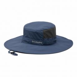 Kapelusz przeciwsłoneczny Columbia Coolhead III Zero Booney. Niebieskie kapelusze Columbia, bez wzorów. Za 154.99 zł.