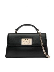 Furla Torebka 1927 Mini WE00423 ARE000 CN O6000 Czarny. Czarne torebki klasyczne Furla, bez wzorów, ze skóry, bez dodatków. Za 1,149.00 zł.