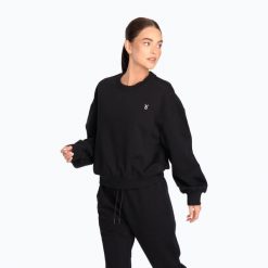 Bluza treningowa damska Cardio Bunny HCB-325. Czarne bluzy Cardio Bunny, l, bez wzorów, z materiału, bez kaptura. Za 69.99 zł.
