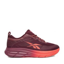 Buty do biegania Reebok. Czerwone obuwie sportowe Reebok, bez zapięcia, do biegania. Za 249.99 zł.