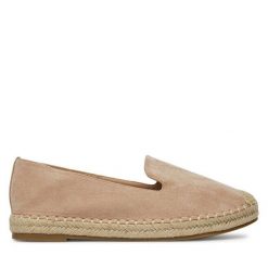 Espadryle DeeZee. Brązowe espadryle DeeZee, bez wzorów, bez obcasa, bez zapięcia. Za 89.99 zł.