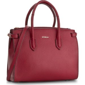 Torebka FURLA - Pin 924571 B BLS1 OAS Ciliegia. Czerwone torebki klasyczne Furla, bez wzorów, ze skóry, bez dodatków. W wyprzedaży za 719.00 zł.