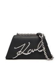 KARL LAGERFELD Torebka A3W30138 Czarny. Czarne listonoszki KARL LAGERFELD, bez wzorów, ze skóry, bez dodatków. Za 1,299.00 zł.