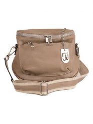 Lucca Baldi Skórzana torebka "Favara" w kolorze szarobrązowym - 24 x 19 x 7 cm rozmiar: onesize. Brązowe torby na ramię Lucca Baldi, bez wzorów, z materiału, na ramię, bez dodatków. Za 217.99 zł.