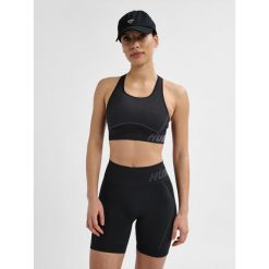 Damski bezszwowy biustonosz sportowy Hummel TE Christel. Czarne bielizna sportowa Hummel, xs, bez wzorów. Za 137.00 zł.