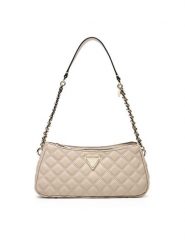 Guess Torebka HWQG87 48160 Beżowy. Brązowe torebki klasyczne Guess, z aplikacjami, ze skóry, bez dodatków. Za 299.99 zł.