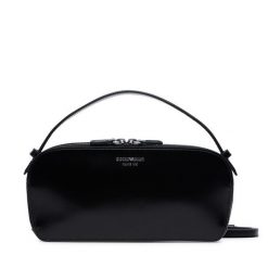 Torebka Emporio Armani. Czarne torebki klasyczne Emporio Armani, bez wzorów, bez dodatków. Za 1,499.00 zł.