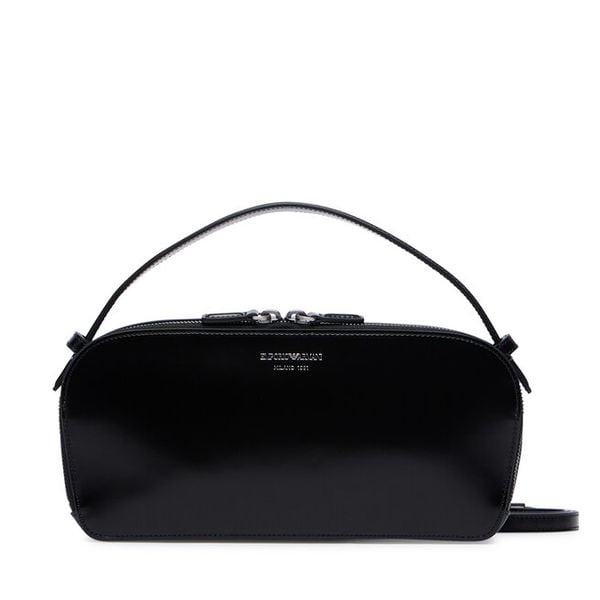 Torebka Emporio Armani. Czarne torebki klasyczne Emporio Armani, bez wzorów, bez dodatków. Za 1,229.99 zł.
