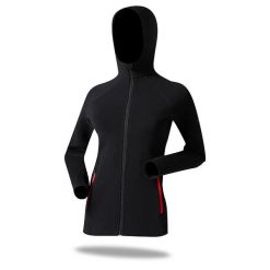 Damska kurtka Merino Ultra 300. Czarne kurtki narciarskie FJORK MERINO, l, bez wzorów, z elastanu, bez kaptura, narciarskie. W wyprzedaży za 599.00 zł.