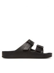 ONLY Shoes Klapki Onlcristy 15316868 Czarny. Czarne klapki ONLY SHOES, bez wzorów, z tworzywa sztucznego, bez obcasa. Za 69.99 zł.