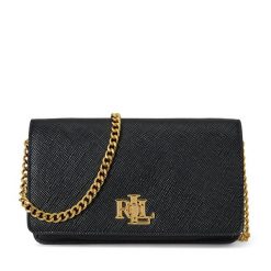 Torebka LAUREN RALPH LAUREN. Czarne torebki klasyczne Lauren Ralph Lauren, bez wzorów, bez dodatków. Za 839.99 zł.