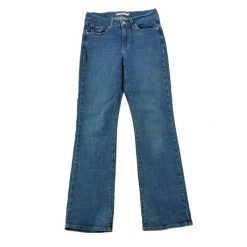 Levi Strauss Jeansy damskie klasyczne bootcut. Niebieskie jeansy Levi's®, l, bez wzorów. Za 127.76 zł.