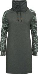 Damska sukienka/bluza Loap Ebnera zielona. Zielone bluzy Scarpa, m, bez wzorów, z bawełny, bez kaptura. Za 220.99 zł.