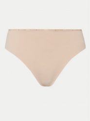 Tommy Hilfiger Figi klasyczne UW0UW05215 Beżowy. Brązowe figi TOMMY HILFIGER, l, bez wzorów, z syntetyku. Za 69.99 zł.