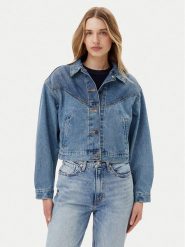 Levi's® Kurtka jeansowa 90's 001WO-0000 Niebieski Relaxed Fit. Niebieskie kurtki m, bez wzorów, z bawełny, bez kaptura. Za 349.99 zł.