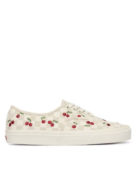 Vans Tenisówki Authentic VN000Z1BKVG1 Kremowy. Białe trampki Vans, bez wzorów, z materiału, bez zapięcia. Za 369.99 zł.