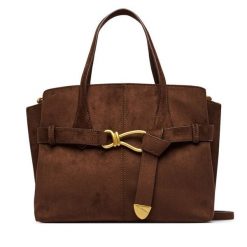Torebka Steve Madden. Brązowe torebki klasyczne Steve Madden, bez wzorów, bez dodatków. Za 639.99 zł.