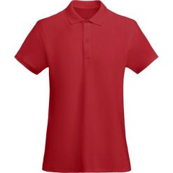 Koszulka Polo Damska. Czerwone koszulki polo ROLY, l, bez wzorów, bez kołnierzyka, bez ramiączek. Za 82.99 zł.