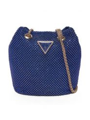 Guess Torebka HWRE93 50750 Niebieski. Niebieskie torebki klasyczne Guess, z aplikacjami, z syntetyku, bez dodatków. Za 529.99 zł.