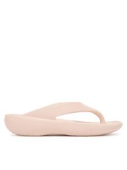 Crocs Japonki Mellow Recovery Flip 211100 Beżowy. Brązowe klapki Crocs, bez wzorów, z tworzywa sztucznego, bez obcasa. Za 179.99 zł.