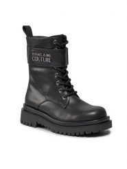Versace Jeans Couture Trapery 75VA3S64 Czarny. Czarne trapery i śniegowce Versace Jeans Couture, z jeansu. Za 1,329.00 zł.