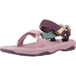 Sandały TEVA K HURRICANE XLT2 Fioletowy. Fioletowe sandały Teva, bez wzorów, z tkaniny, bez obcasa, bez zapięcia. Za 216.99 zł.