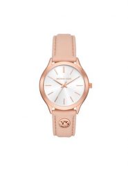 Michael Kors Zegarek Slim Runway MK7545 Różowy. Czerwone, analogowe zegarki Michael Kors. Za 789.99 zł.
