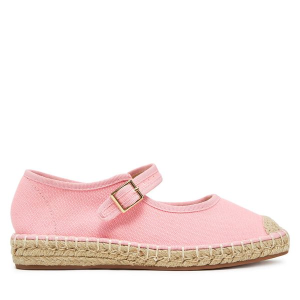 Espadryle DeeZee. Czerwone espadryle DeeZee, bez wzorów, bez obcasa, bez zapięcia. Za 59.99 zł.