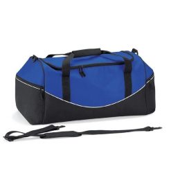 Torba sportowa Quadra Teamwear. Niebieskie torby na ramię QUADRA, bez wzorów, sportowe, na ramię, duże, bez dodatków. Za 122.95 zł.