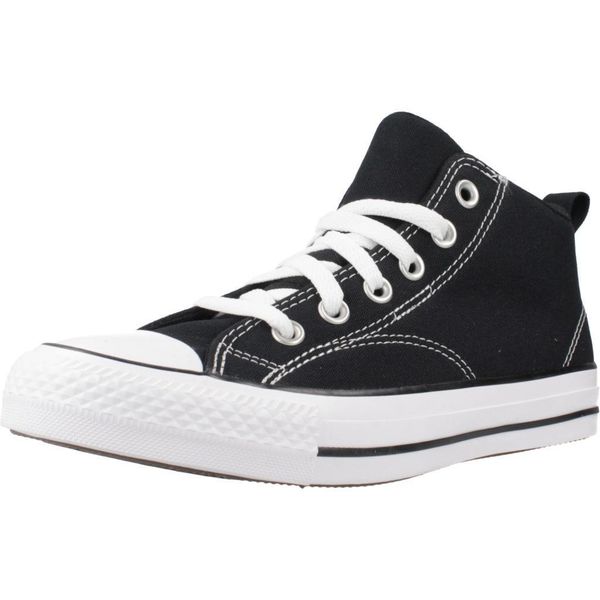 Buty CONVERSE CHUCK TAYLOR ALL STAR MALDEN STREET Czarny. Czarne trampki Converse, bez wzorów, ze skóry, bez zapięcia. Za 255.30 zł.
