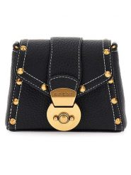 Guess Torebka w kolorze czarnym - 15 x 12 x 4 cm rozmiar: onesize. Czarne torby na ramię Guess, z aplikacjami, z materiału, na ramię, bez dodatków. Za 281.76 zł.